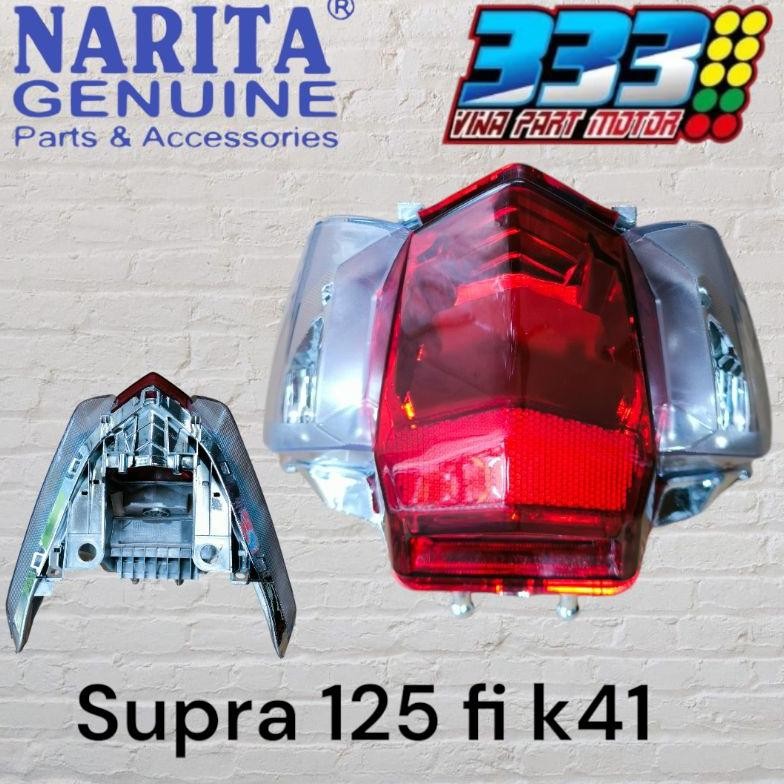 LAMPU STOP SUPRA X125 FI K41 STOP LAMP SUPRA REFLEKTOR LAMPU BELAKANG SUPRA 125 INJEKSI