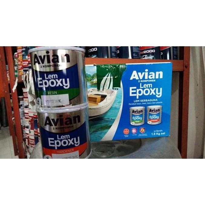 HARGA DISC - Lem epoxy avian 1kg