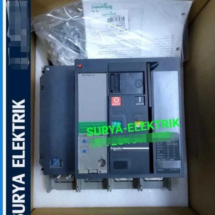 TERMURAH - SCHNEIDER MCCB NS800N NS800 N 800A 4P MOTOR MOTORIZED MIC2.0 33469E
