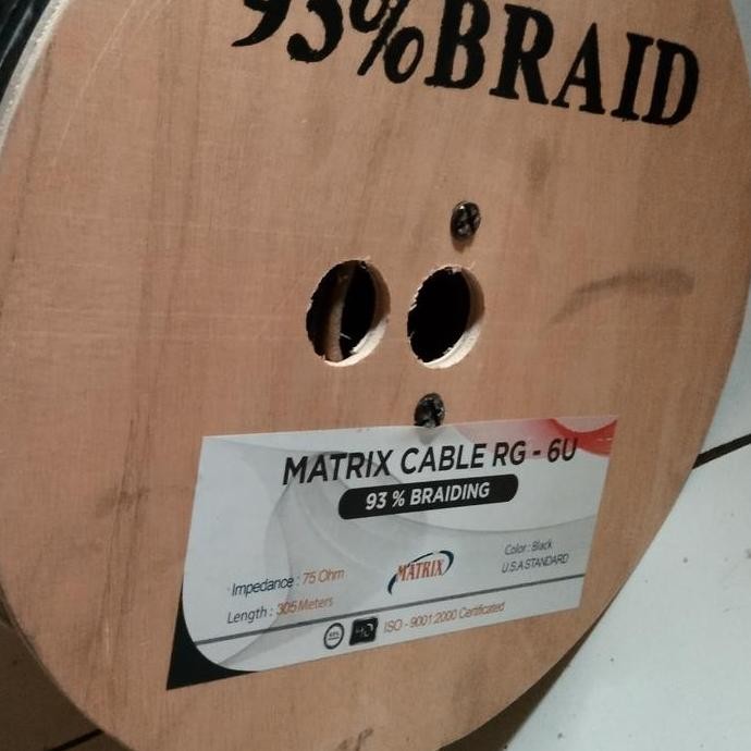 TERMURAH - kabel RG6 /kabel tv/kabel antena RG6 (305M) Matrix