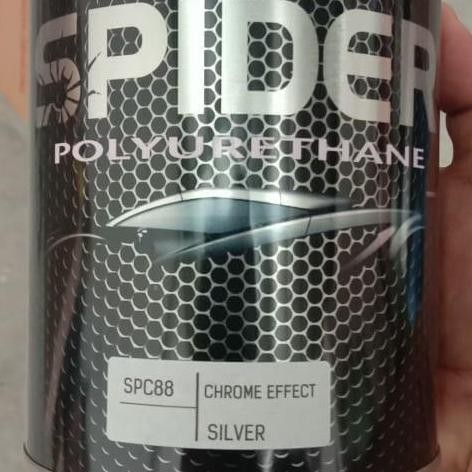 TERBARU - cat chrome effect silver 1kg