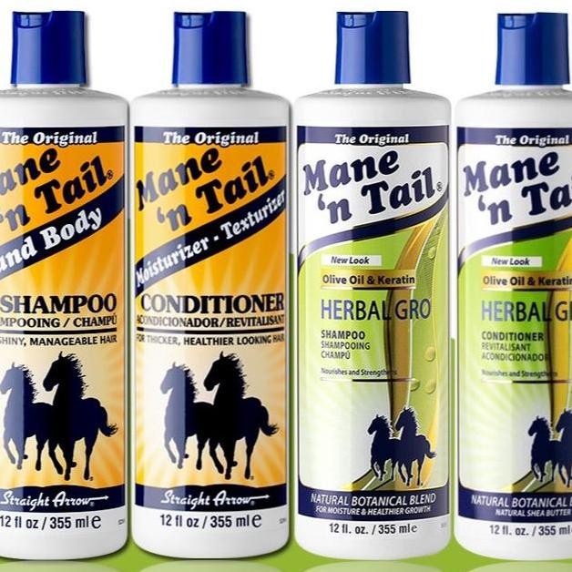 Terlaris Mane N Tail Shampoo And Conditioner Original Herbal Gro Shampo Kuda Ready