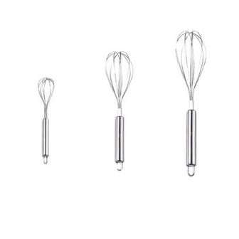 Bisa Cod Pengocok Telur Kocokan Telor Manual Stainless Spiral Tebal Hand Mixer Egg Whisk Adonan Kue 