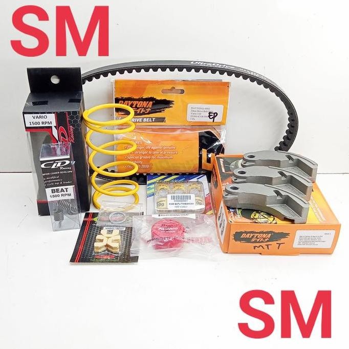 Paket Cvt Upgrade Kirian Daytona Vario Karbu, Vario Techno, Vario 110.