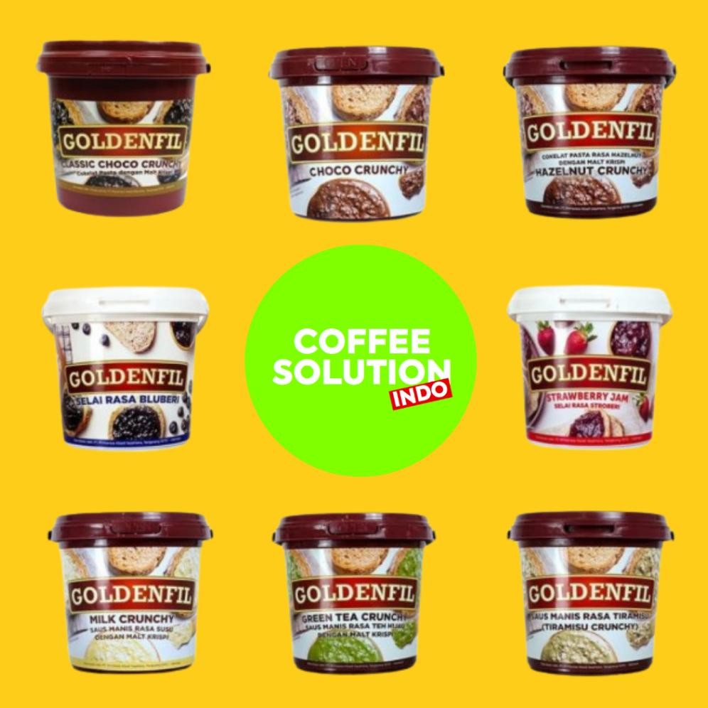 

Goldenfil 1 KG / Selai, Spread, Crunchy All Variants