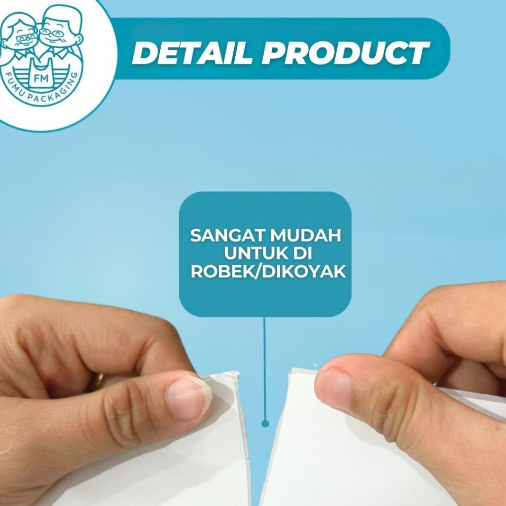 

Prermium Label Stiker Thermal 100X150Mm Waterproof / Sticker Label Continuous / Label Kertas Isi 500Pcs Tidak Luntur Lem Kuat Grosir Premium