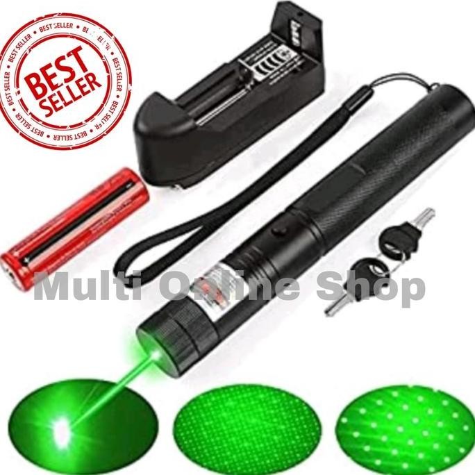 LASER POINTER / LASER HIJAU / POINTER / GREEN LASER POINTER RECHARGE ORIGINAL DAN TERPERCAYA