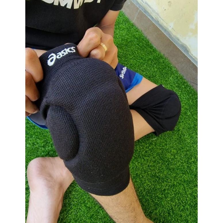 Premium Kneepad Asics Knee Pad Futsal Voly Pelindung Deker Lutut Kiper Original Diskon