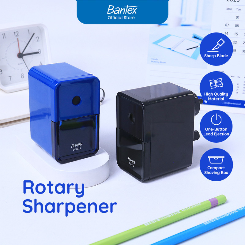 

Bantex Rautan Putar Pensil / Rotary Sharpener BE1013