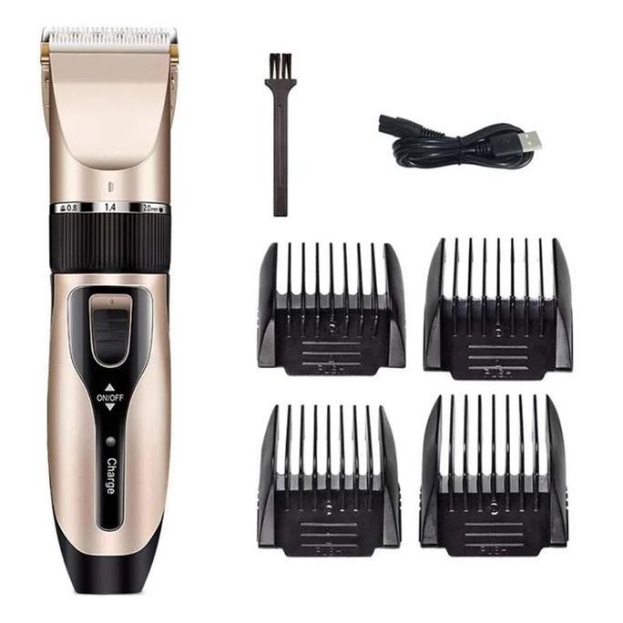 Alat Cukur Rambut Elektrik Hair Clipper Alat Potong Rambut Cliper Rambut Cordless Professional pemot
