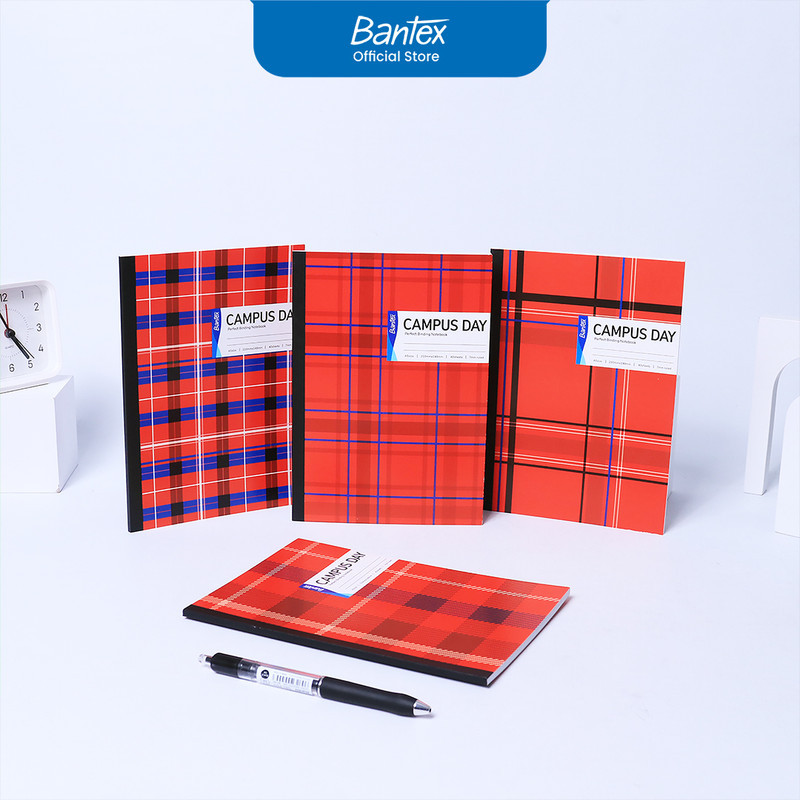 

Bantex Buku Tulis A5 70 gsm Bergaris - Campus Kotak Modern Buku Sekolah Mahasiswa ADA540-005