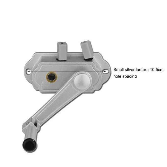 CodJemuran Atap Engkol/Engkol Jemuran Baju Lifting Sparepart Lifting Hanger Aluminium Jemuran Roda M