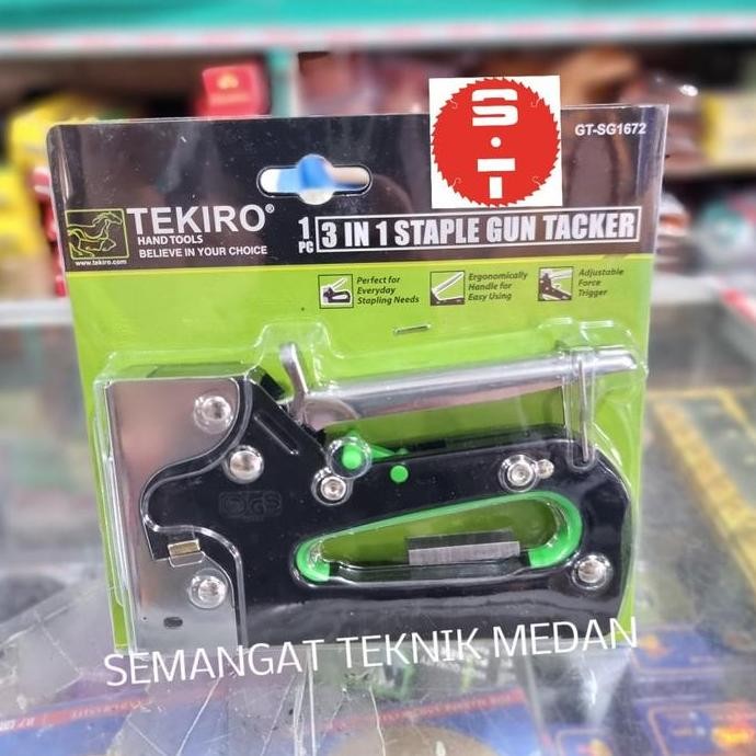 

Staples Hekter Tacker Tembak Paku Manual Gun 3 In 1 6 - 14 Mm Tekiro Stationery Co