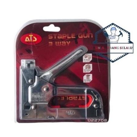 

Staple Gun Tacker Ats 3Way 4-14Mm / Tembakan Staples Bisa U 3 Macam Isi (Stapler Hekter Heckter Jok) - Staple Gun Tacker Ats 3Way 4-14Mm Co