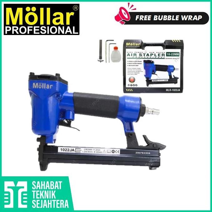 

Mollar 1022Ja Mesin Air Nailer Gun Nail Alat Paku Tembak U Staples 1022 Ja Stapler Angin Co