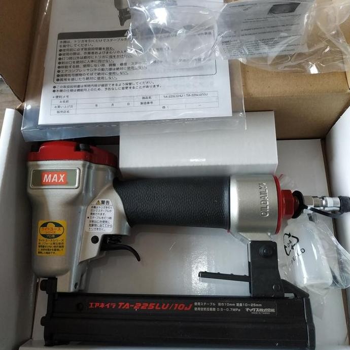 

Max Japan Ta-225 Air Nailer Staples Ta 225Lu Tembak Paku Ta 225 Lu 10J Co