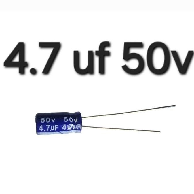 ELKO ELCO CAPASITOR 4.7UF 50V 4.7 UF 50V 50 V VOLT 35V 25V 16V 4,7UF
