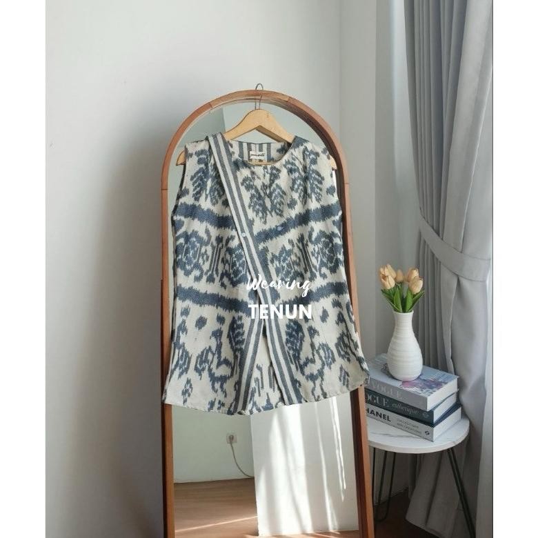 Terjangkau - VEST BATIK TRISTA, BAJU BATIK WANITA, VEST WANITA, ROMPI TENUN, ROMPI BATIK WANITA ,,