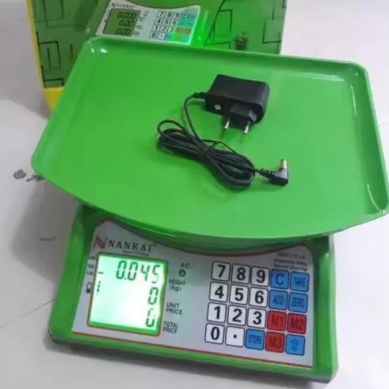 Bisa Cod Charger Timbangan Digital Nankai 40Kg 150Kg Cas Timbangan Wesco 30Kg Adaptor Timbangan Elek