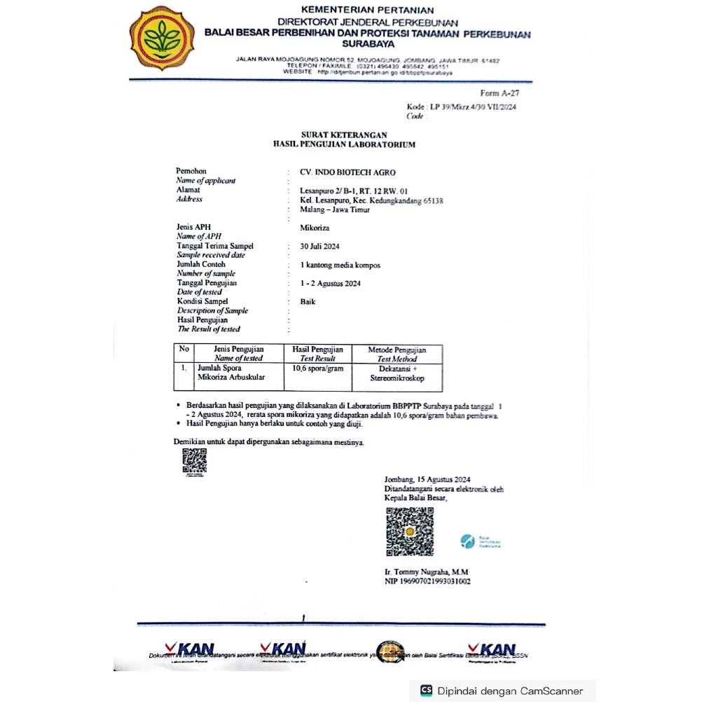 Update - Pupuk Hayati Mikoriza ..