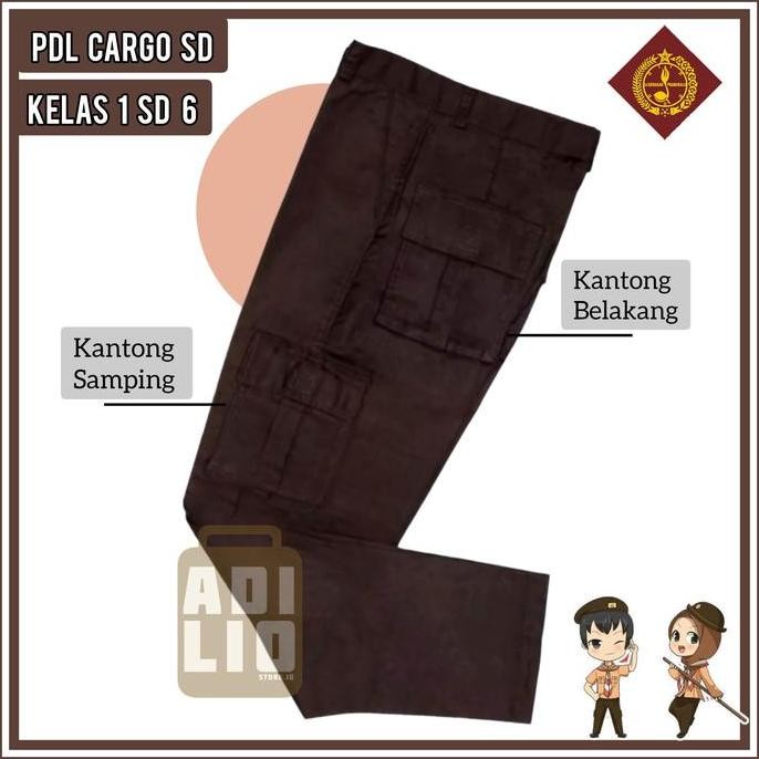 CELANA PRAMUKA PDL SD SERAGAM CELANA SEKOLAH PRAMUKA SD PDL