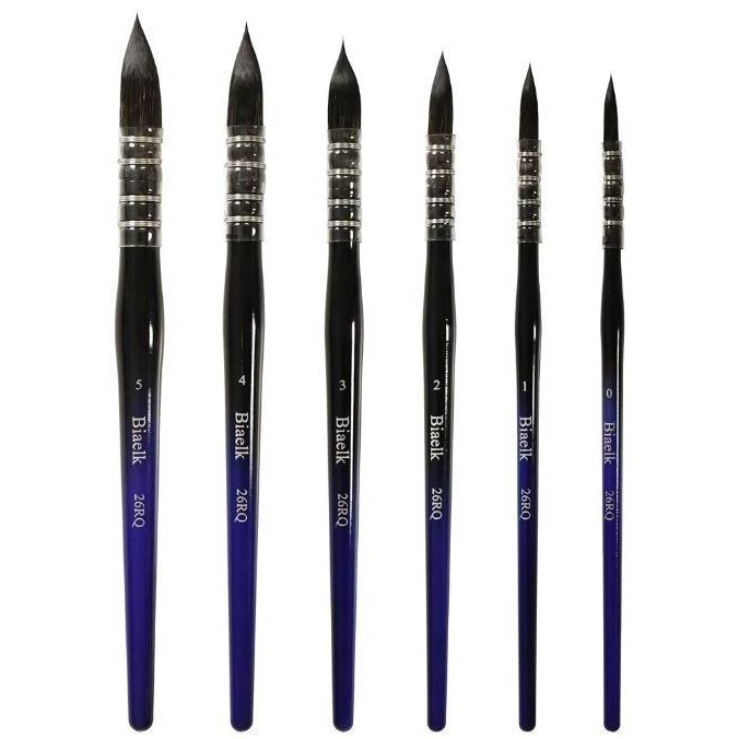 

B 26 RQ Squirrel imitation Hair watercolor mop brush