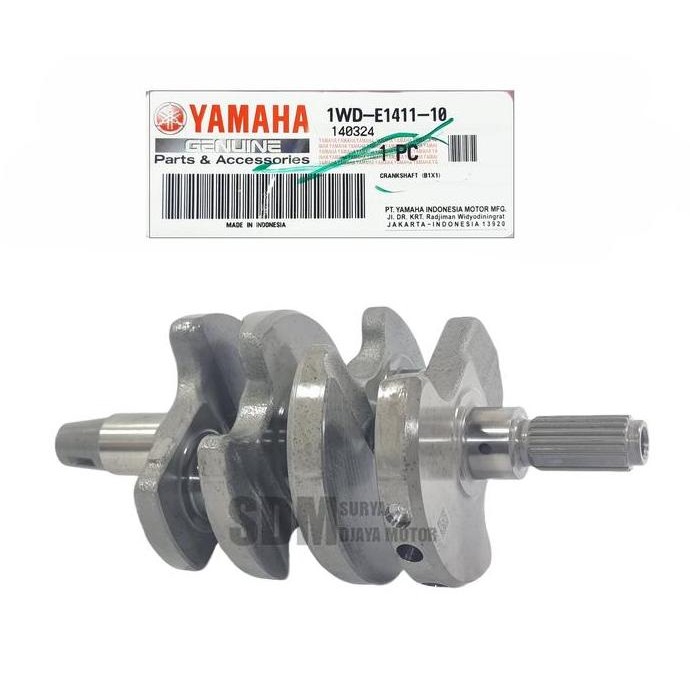 Crankshaft Assy / Kruk As / Stang Seher Yamaha Mt25 / R25 / Yzf R25 Original Yamaha Kualitas Terbaik