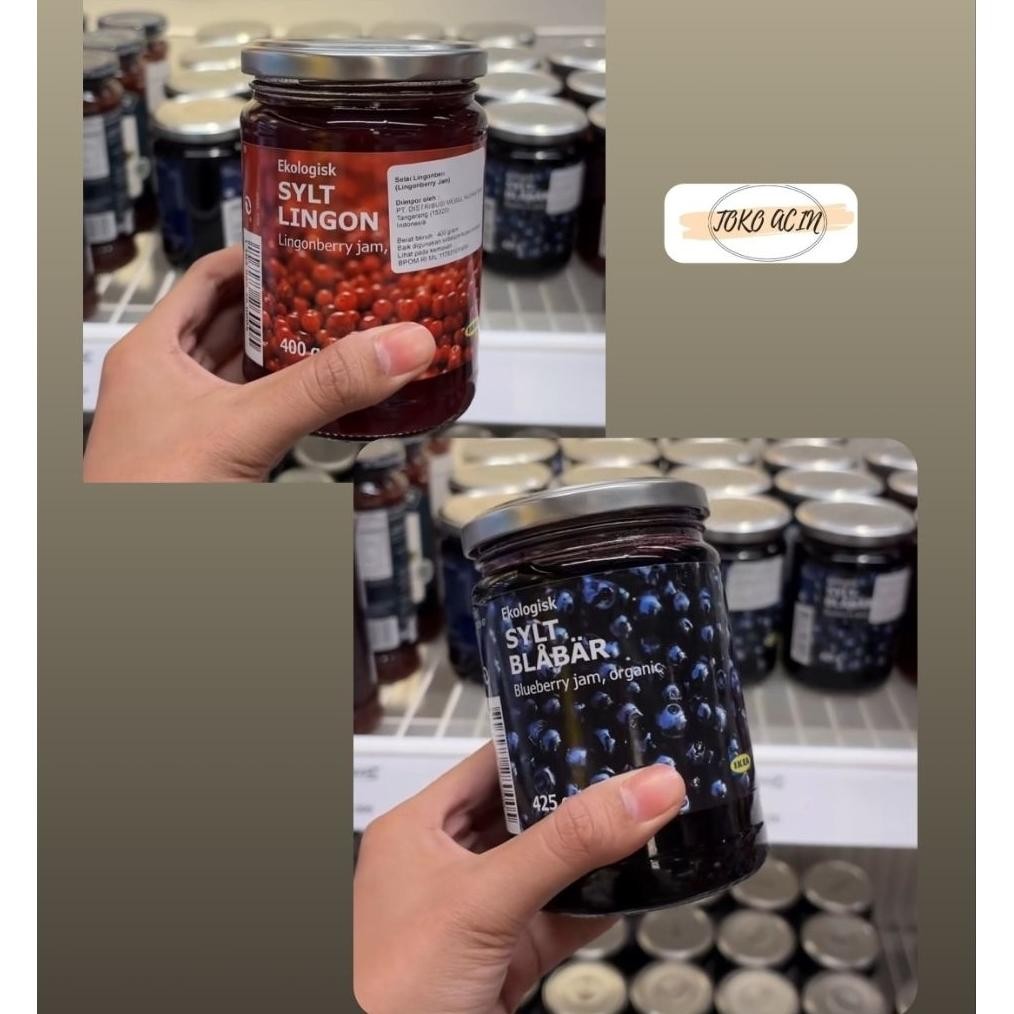 

SYLT BLABAR Selai buah, selai blueberry, selai lingonberry