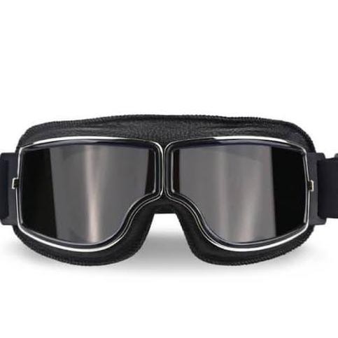 PROMO! Universal Vintage Motorcycle Goggles Pilot Aviator Motorbike Scooter