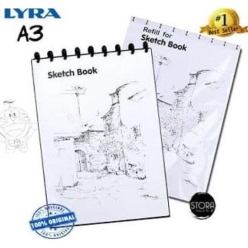 

Promo !! Lyra Sketchbook A3 / Binder Lyra / Buku Sketsa Isi 30 Lembar