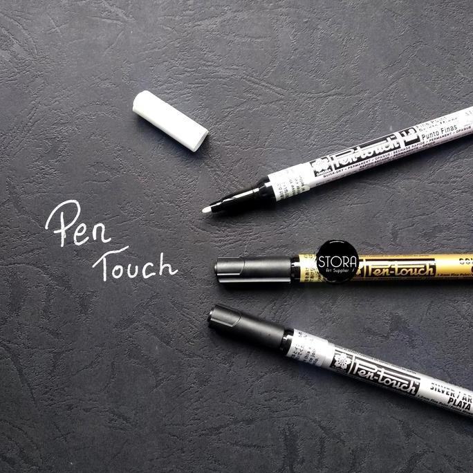 

Sakura Pen Touch Paint Marker Fine Point Set 3 Colour Mettalic Metalik