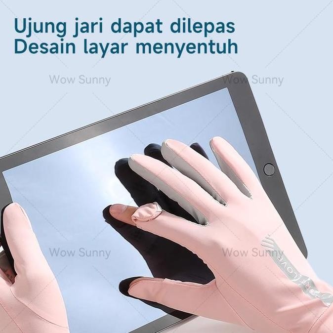 sarung tangan tipis sarung tangan motor sarung tangan anti uv sarung tangan uv sarung tangan pria VS