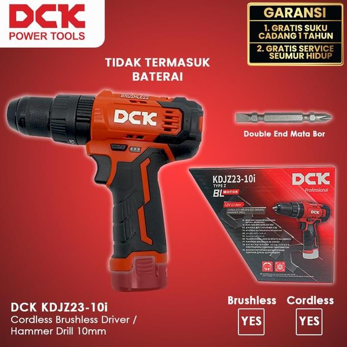 DCK KDJZ2310i Cordless Brushless Driver Hammer Drill 10mm
