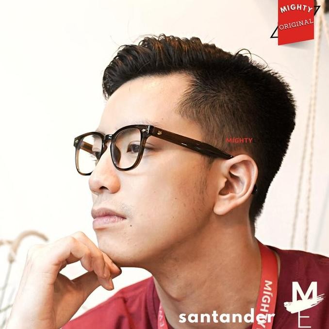 Mighty Kacamata Photochromic Antiradiasi Blueray Kotak Pria Santander