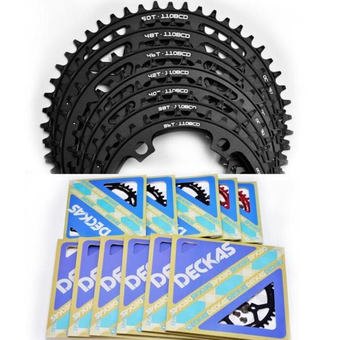 Chainring 36T 38T 40T 42T Deckas 110 Bcd Narrow Wide