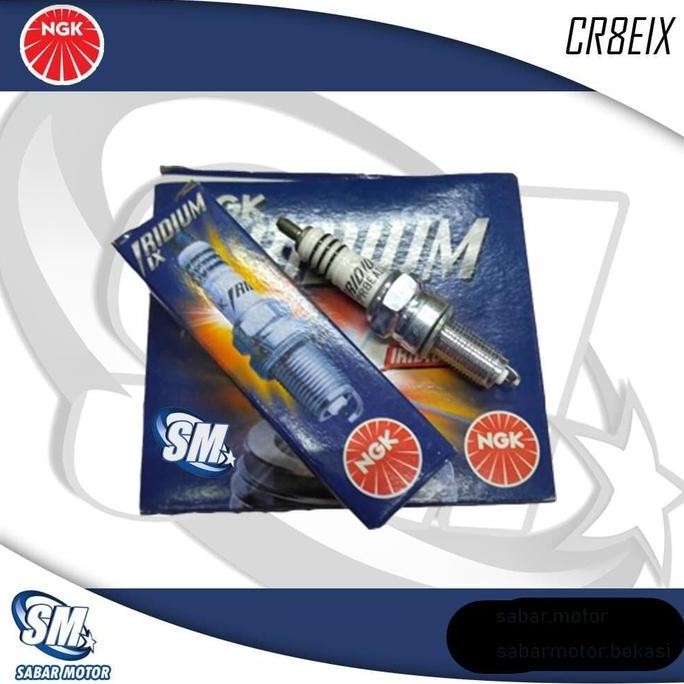 Busi Iridium Ngk Iridium Cr8Eix ( Vixion / Cbr 150 ) - Busi Motor Yamaha Vixion - Busi Motor Satria 