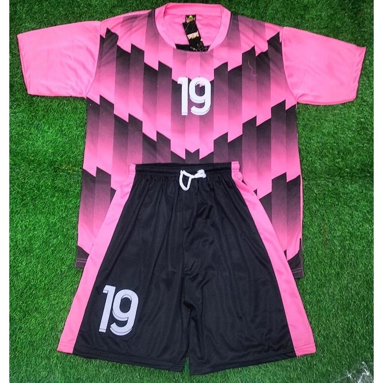 (Terbaru) setelan bola jersey baju kaos bola seragam futsal tim 18 pcs dewasa #1 (Terlaris)