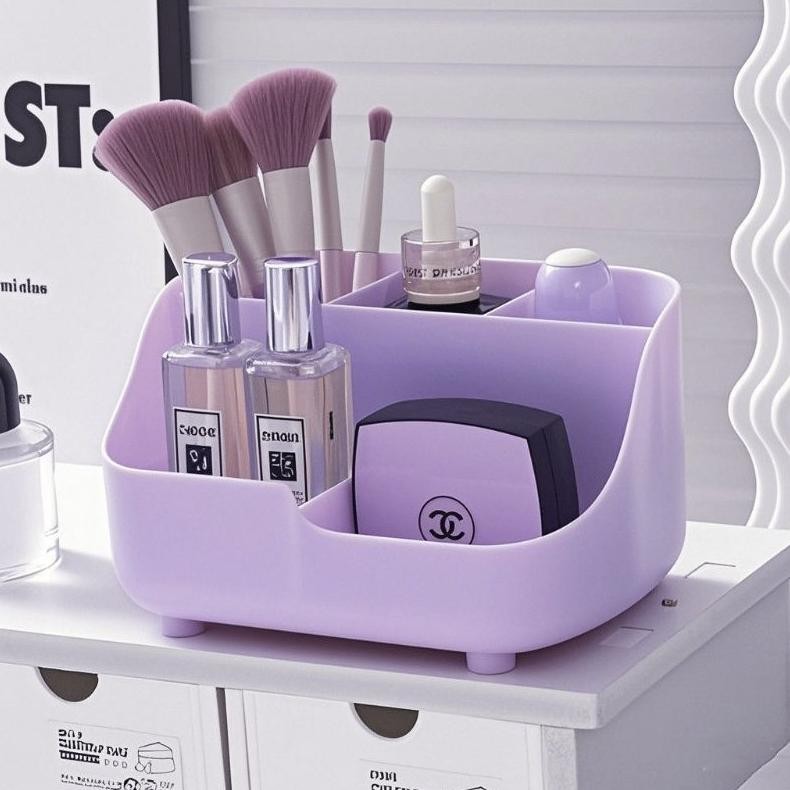 

GS ST9865 Tempat Pensil Organizer Stationery Kotak Penyimpanan Kosmetik Aesthetic Rak Kosmetik Kotak Makeup Desktop Pencil Holder Tempat Alat tulis Viral Kekinian Terbaru 2025 AK-09