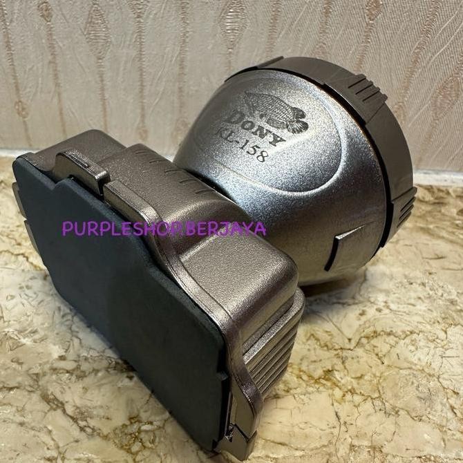 Senter Kepala Dony 10Watt 10W Kl 158 Super Terang Bisa Dicas Anti Air New Stok