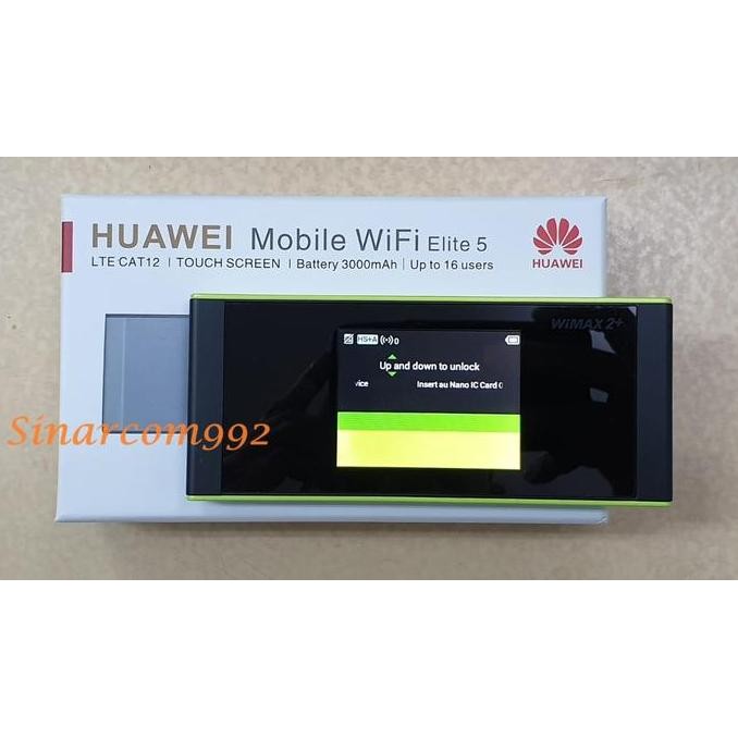 Mifi 4G Huawei Elite 5 Modem Wifi Mobile Portable Support All Operator