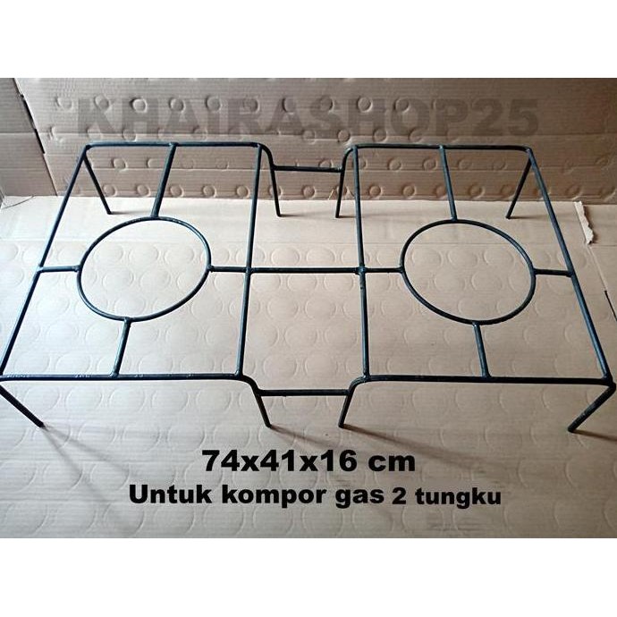 TATAKAN OVEN TANGKRING TUNGKU OVEN TANGKRING JAGRAKAN BEHEL KOMPOR GAS 2 TUNGKU