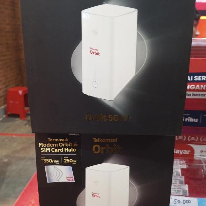 Terlaris Modem Wifi Orbit Telkomsel 5G H1 Free 200Gb 30 Hari