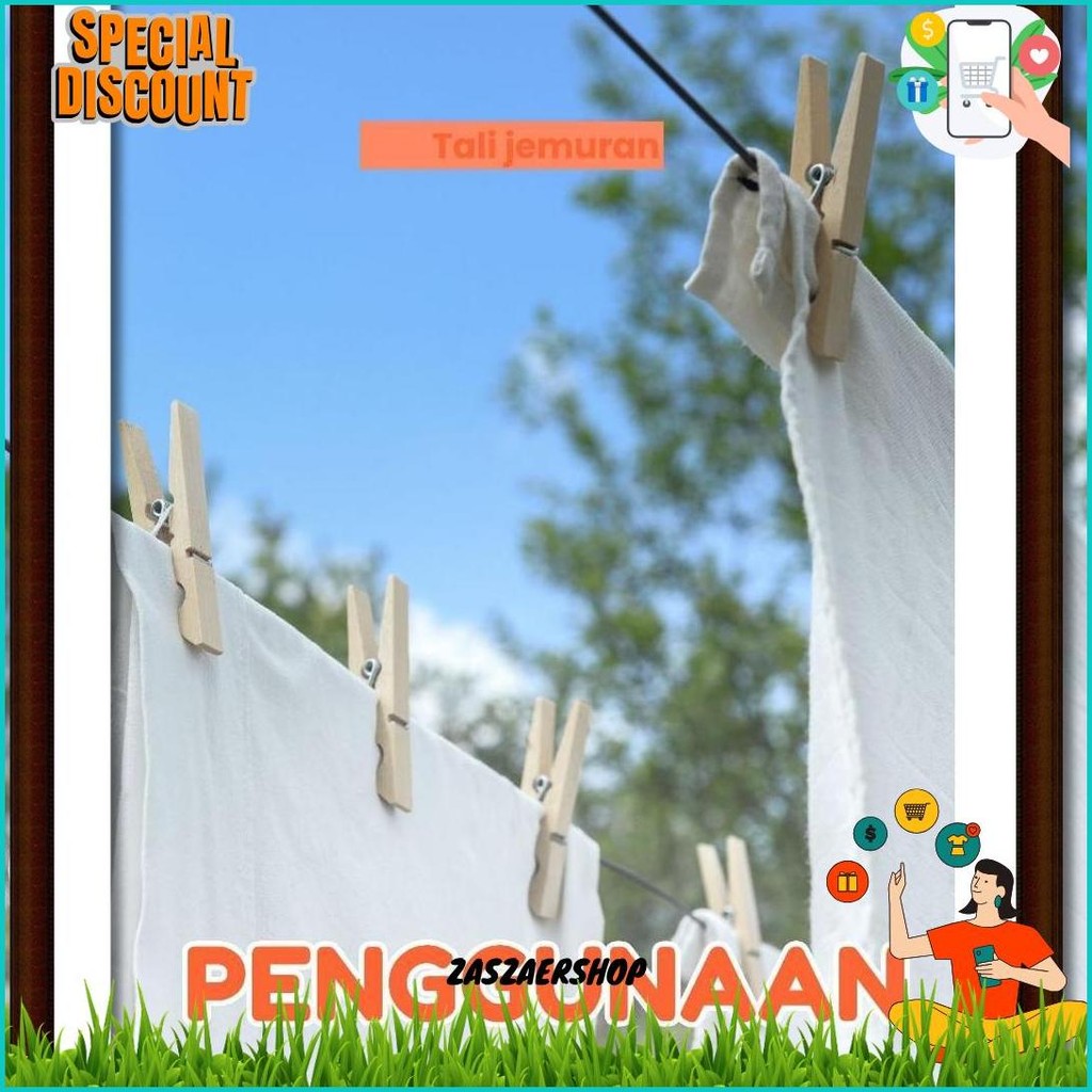 

Tali Tampar United Serbaguna Ukuran 2.5 Mm 1 Roll / Panjang 220 Meter Cod