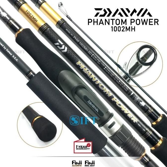 Joran Popping DAIWA PHANTOM POWER | Fuji + Seat | Surf Casting [21]