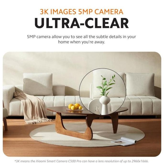 Xiaomi Mi Home 2K Pro Cctv Ip Wifi Camera 360 Ptz 3Mp - Kamera Cctv