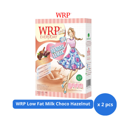 

WRP Low Fat Milk Choco Hazelnut 200gr x 2 pcs