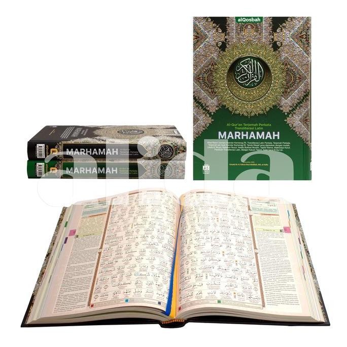 

Al-Quran Terjemah Perkata Latin MARHAMAH Alqosbah Alquran Tajwid Warna ks