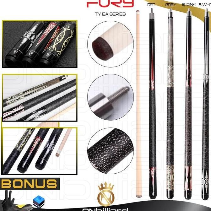 NEW Fury TY EA Cue Stick Stik Play Billiard Biliar Biliard Biliyar