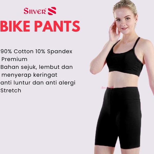 Sier Basic Biker Shorts Pants Celana Pendek Olahraga Pria Wanita 244401