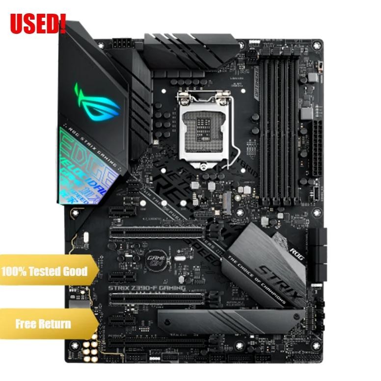 Lga 1151 Asus Rog Strix Z390-F Gaming Motherboard Ddr4 Intel 8Th 9Th-Gen I9 I7 I5 I3 128Gb Rgb Cross
